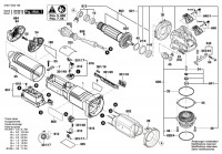 Bosch 3 601 GD2 100 Gwx 14-125 S Angle Grinder / Eu Spare Parts